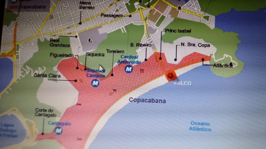 Apartamento de Férias Copacabana Río de Janeiro Habitación foto